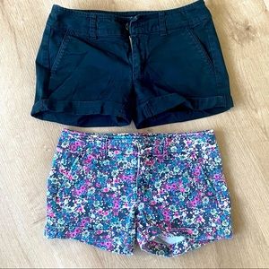 AEO Midi Shorts Bundle size 00